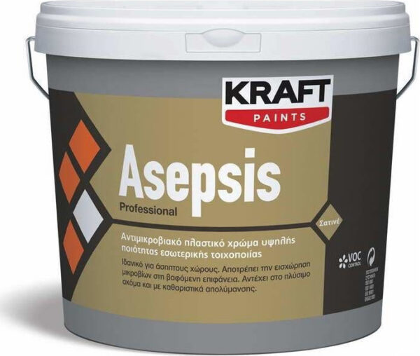 Kraft Asepsis Μυκητοκτόνο Πλενόμενο Πλαστικό Χρώμα Εσωτερικών Τοίχωνjpeg