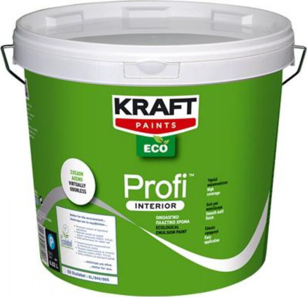 Kraft Profi Interior Eco Επαγγελματικό Οικολογικό Πλαστικό Χρώμα