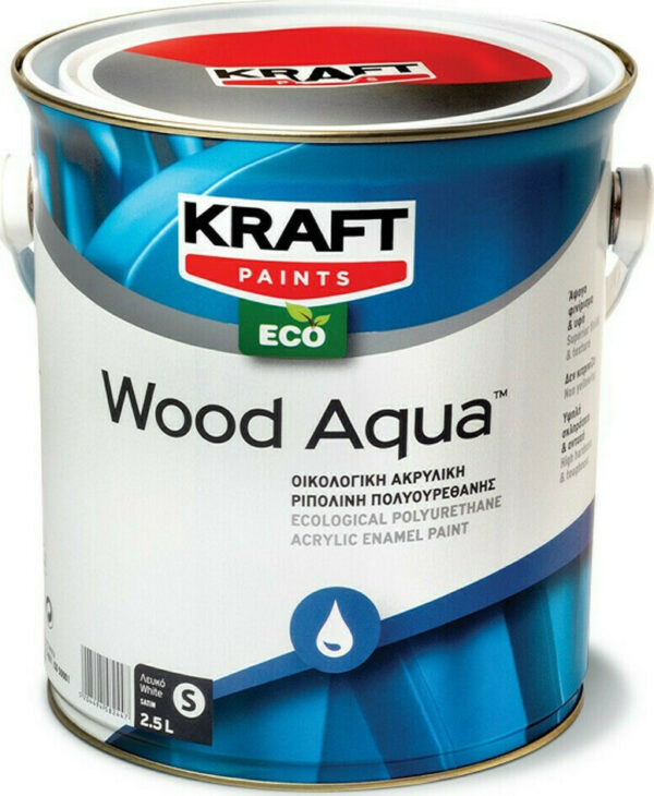 Kraft Wood Aqua Αοσμη Οικολογική Ρεπολίνη Νερού Πολυουρεθάνης