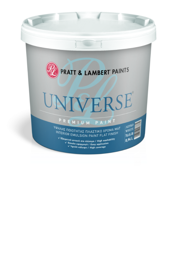 Pratt Lambert Universe Interior Πλαστικό Ματ Υψηλής Ποιότητας