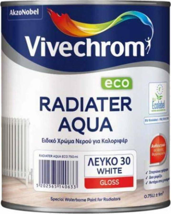 Radiater Aqua Vivechrom Χρώμα Καλοριφέρ Νερούjpeg